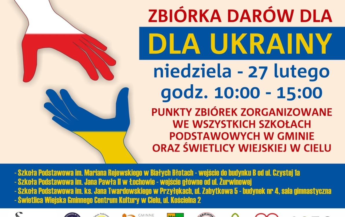 Zdjęcie do Zbi&oacute;rka dar&oacute;w dla Ukrainy