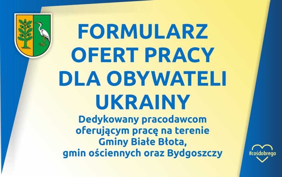 Zdjęcie do Formularz dla pracodawc&oacute;w oferujących pracę obywatelom Ukrainy