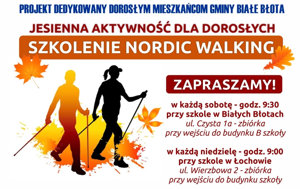 Zdjęcie do Wracamy z warsztatami Nordic Walking!